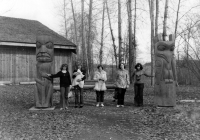 Eva Mikešová (vlevo), Kanada, 1979