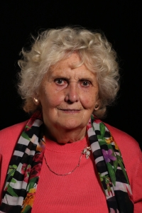 Marie Koukalová při natáčení