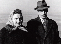 Rodiče pamětníka Františka a Jan Ruszelákovi v roce 1970