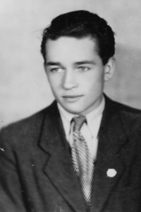 Jan Kadlec na gymnáziu (1948-1949)