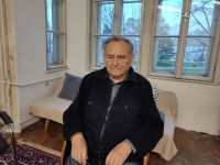 Portrait of the Vladimír Pešek taken during the recording of the interview.