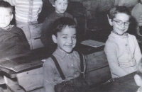 V 1. třídě ZŠ, Teplice, 1965