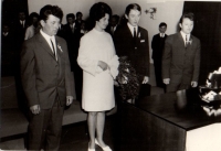 Svatební fotografie, Česká Lípa, 1968