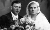 Rodiče Radomila Maléře Marie a Josef / 1935