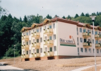 Home for elderly in Kostelec u Holešova, which was built in the village when Radomil Maléř was mayor / 2000
