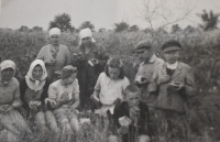 Vinobraní v jugoslávské Ćupriji, kde Františka Skoupá žila společně s dalšími zástupci české menšiny