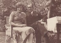 Manželé Ludmila a Vojtěch Stáňovi v roce 1934
