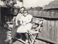 Se ženou Marií, asi rok 1960