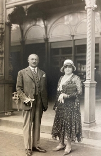Jiří Hála's paternal grandparents