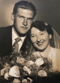 Svatba Jarmily a Václava Krupkových, 1955