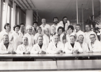 Pracovní kolektiv Drahomíry Stehlíkové