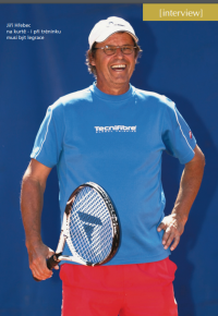 Jiří Hřebec jako trenér 1. ČLTK Praha v roce 2008