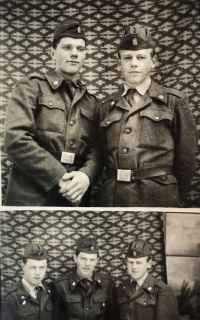 Fotografie v čase vojny  s nejlepším kamarádem Leošem Zindulkou (1962)