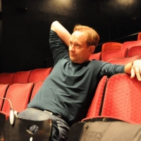 Jakub Zindulka při zkoušce inscenace Tatoo v Divadle v Celetné, 2010
