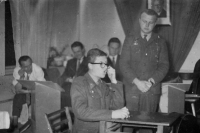 Pamětník s brýlemi, Jihlava, 1962 