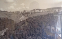 Kašperské Hory kolem roku 1950