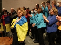 Марина Богун на одному з благодійних концертів 