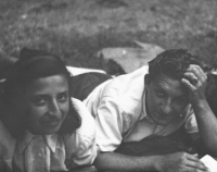 Alois Rozehnal s Kristinou Kolínskou před svatbou