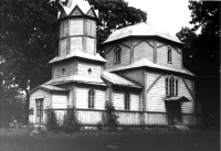 Kostelík v Českém Kvasilově v roce 1968
