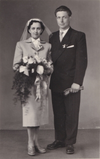 Manželé Tulachovi v roce 1956