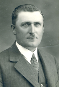 Grandfather František Fišer, 1938