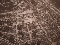 Uherský Brod, letecký snímek, 1934