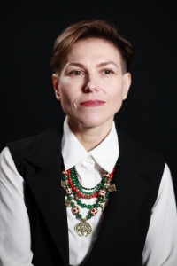 Марина Богун під час інтерв'ю 2023 р. 