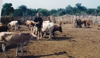 Lubomír Peške během Africké odysey / východní Senegal / 1995