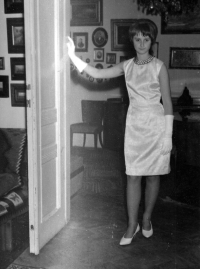 Mireia Ryšková v době, kdy chodila do tanečních, cca 1968