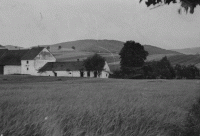 Statek prarodičů v osadě Starý Pivovar u Bouzova, ve kterém Marta Chlupáčová přečkala většinu válečných let