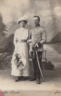 Prarodiče Ivana Ringela, Benedikt Ringel s chotí