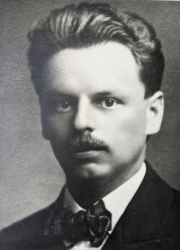 Rudolf Forman v mládí, dědeček pamětnice, otec Miloše Formana