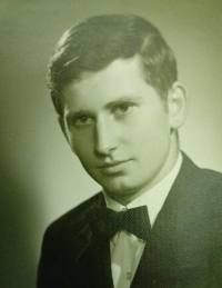 Otto Schneider, maturitní foto, 1970