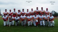 VSK Technika Brno, MČR 40+ baseball, Otto Schneider ve spodní řadě, druhý zprava, mistři republiky 2018