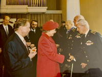 z návštěvy královny Alžběty II. v Brně dne  27. 3. 1996