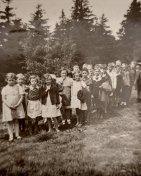 Na školním výletě na Smrk – ve druhé třídě