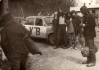 Akce mániček u Petra Oravce v Travné, 80. léta