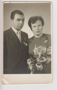 Anna s druhým manželem Karlem Mužíkem