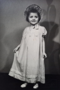 Kamila Hnátová v dětství