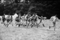 Skautský tábor u Vlčí skály, rok 1969