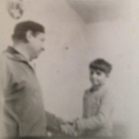 Břetislav Rychlík během nováčkovské zkoušky s Mildou Vaškem 