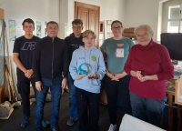 Marie Breníková s týmem Paměti národa