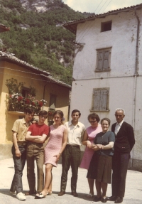 Valle S. Felice, Itálie, rok 1969
