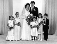 Jiří Jícha / svatba / 1982