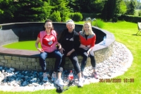 Pamětnice Eva Dlouhá s dcerami