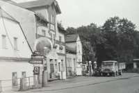 21. srpen 1968 v Letohradě, otočené směrovky pod náměstím