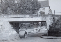 21. srpen 1968 v Letohradě, pod železničním viaduktem