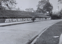 21. srpen 1968 v Letohradě, u železničního viaduktu
