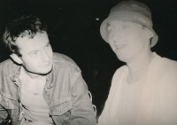 Michal Válek (vpravo), 1983