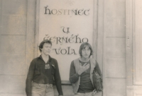 Michal Válek (vpravo), cca 1979